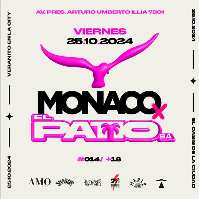 25.10 MONACO x El Patio BA 🌴